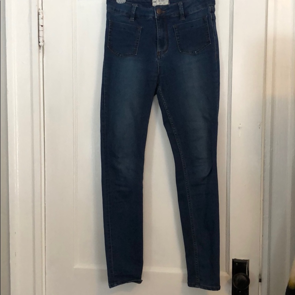 Free People High Waisted Jeans